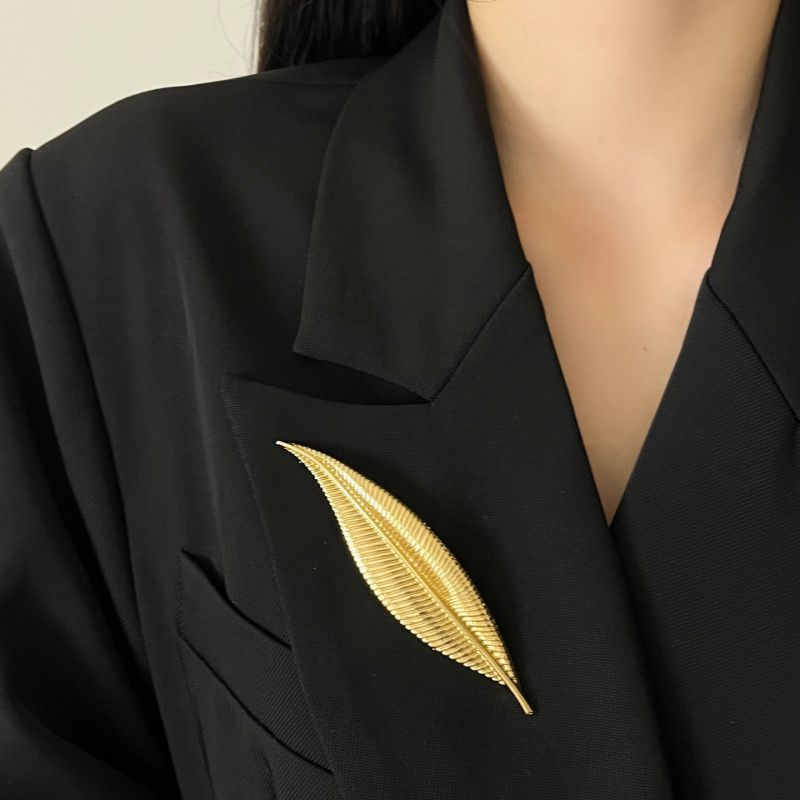 Broche De Hoja De Aleación