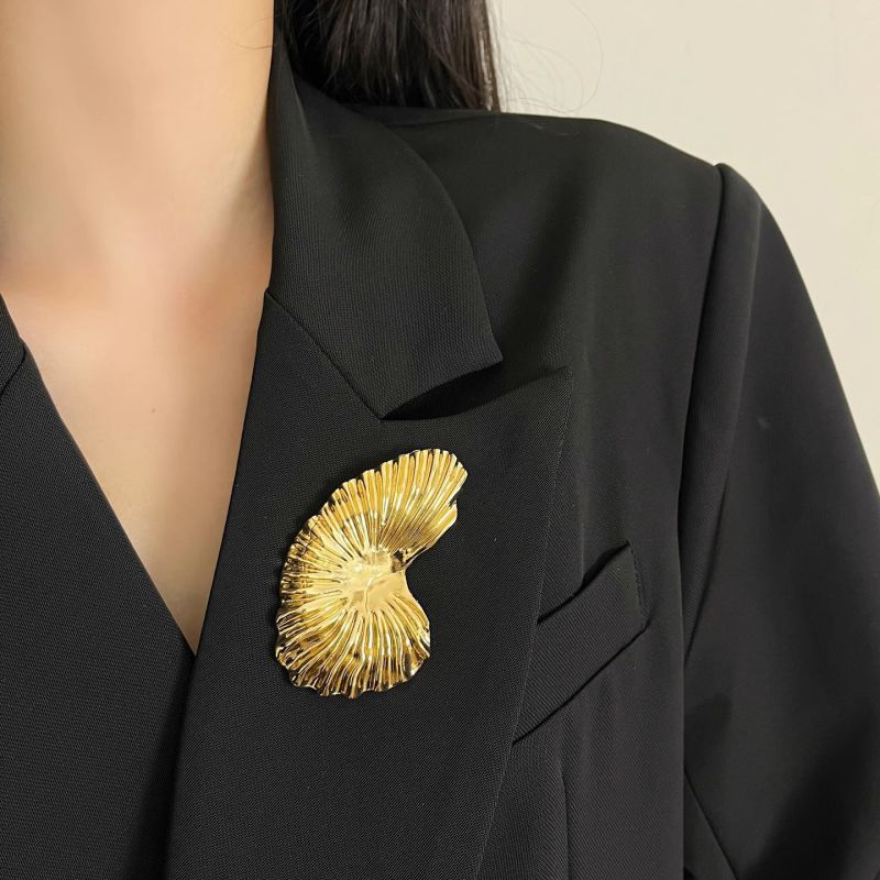 Broche De Caracola De Aleación