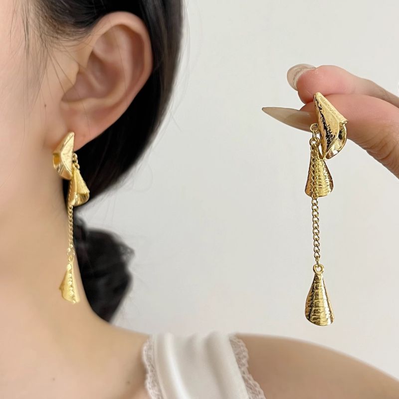 Pendientes De Hoja De Aleación