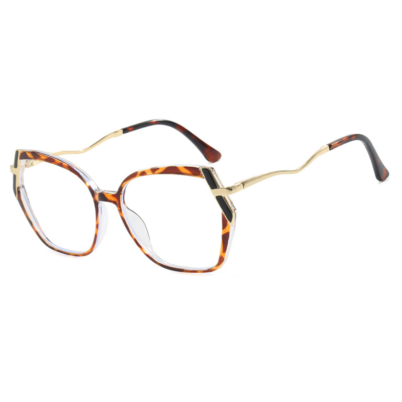Bean Color Irregular Large Frame Flat Mirror