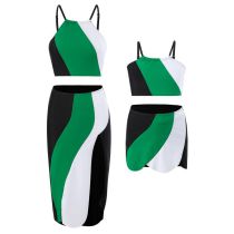 Bañador Dividido Entre Padres E Hijos Con Estampado De Poliéster.