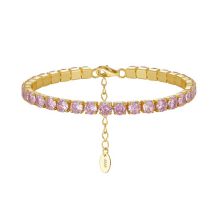 Pulsera De Cadena Con Garras De Plata Y Diamantes