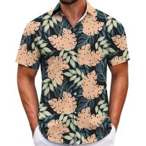 Camisa De Solapa Estampada