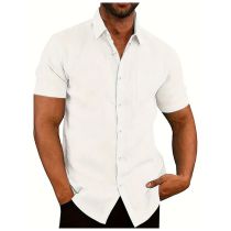 Camisa De Solapa Estampada